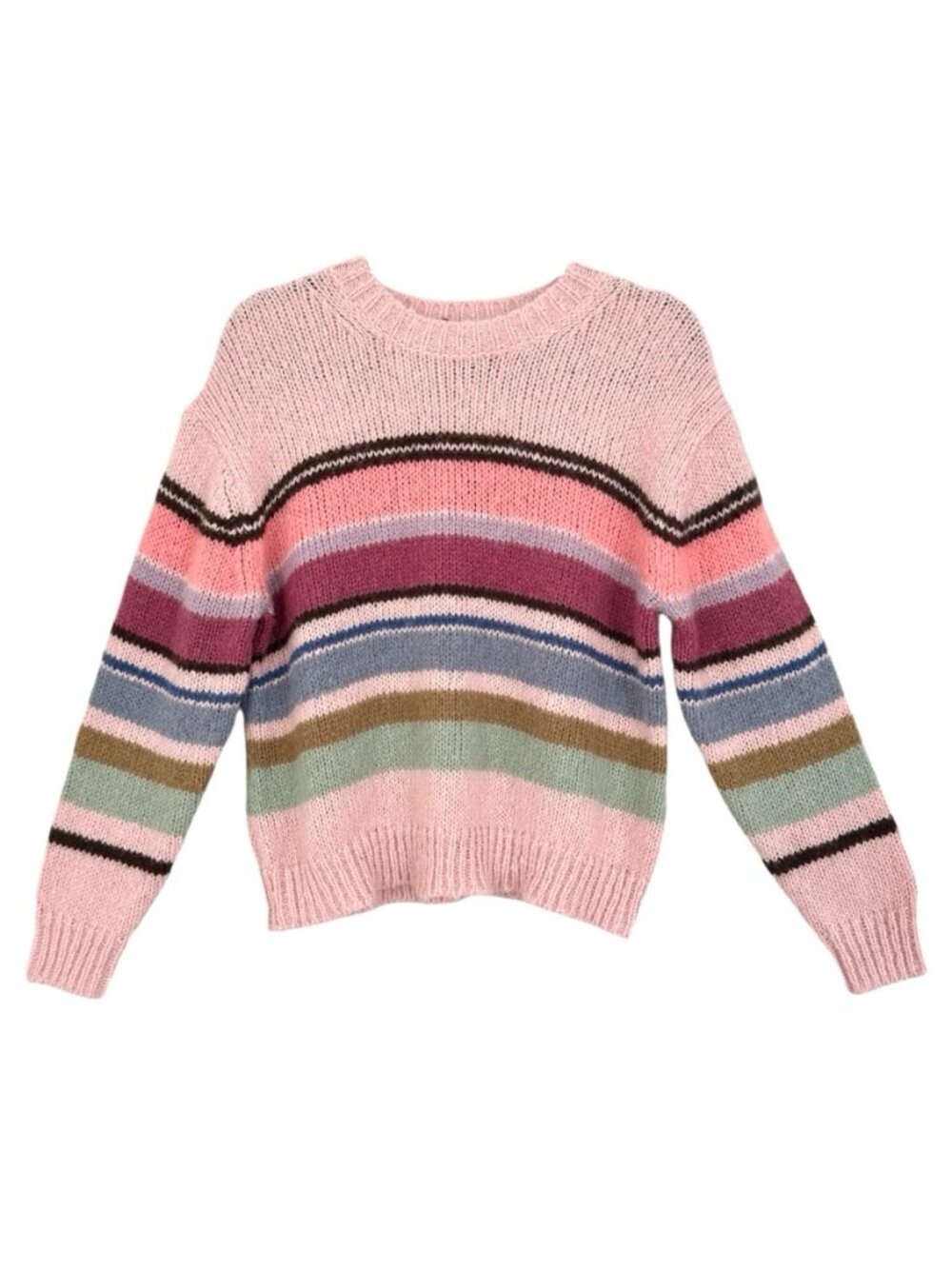 Michael Stars Aura Stripe Crewneck Sweater